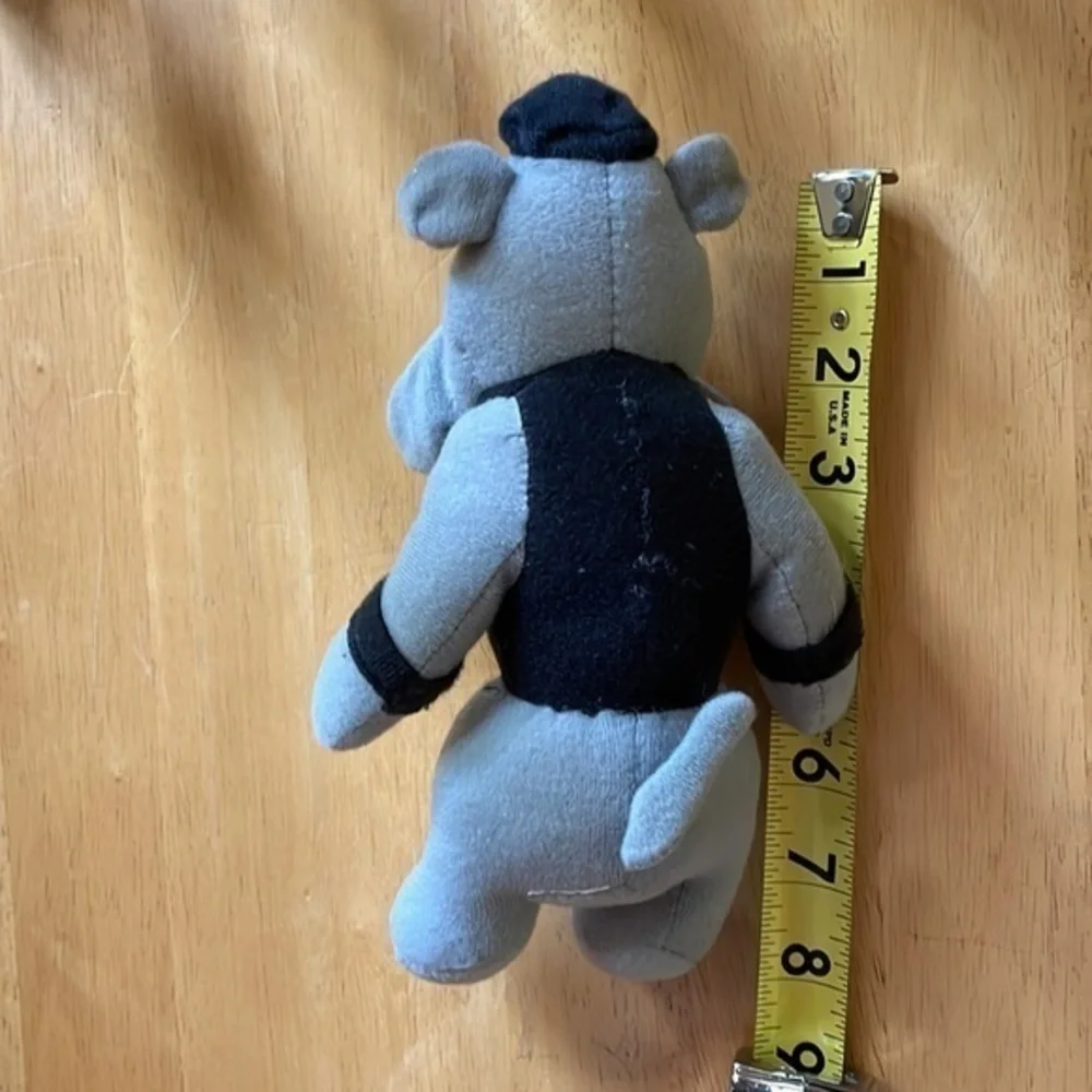 Harley‎ Davidson Motorcycles Gray Bulldog Stuffed Plush Toy Collectible